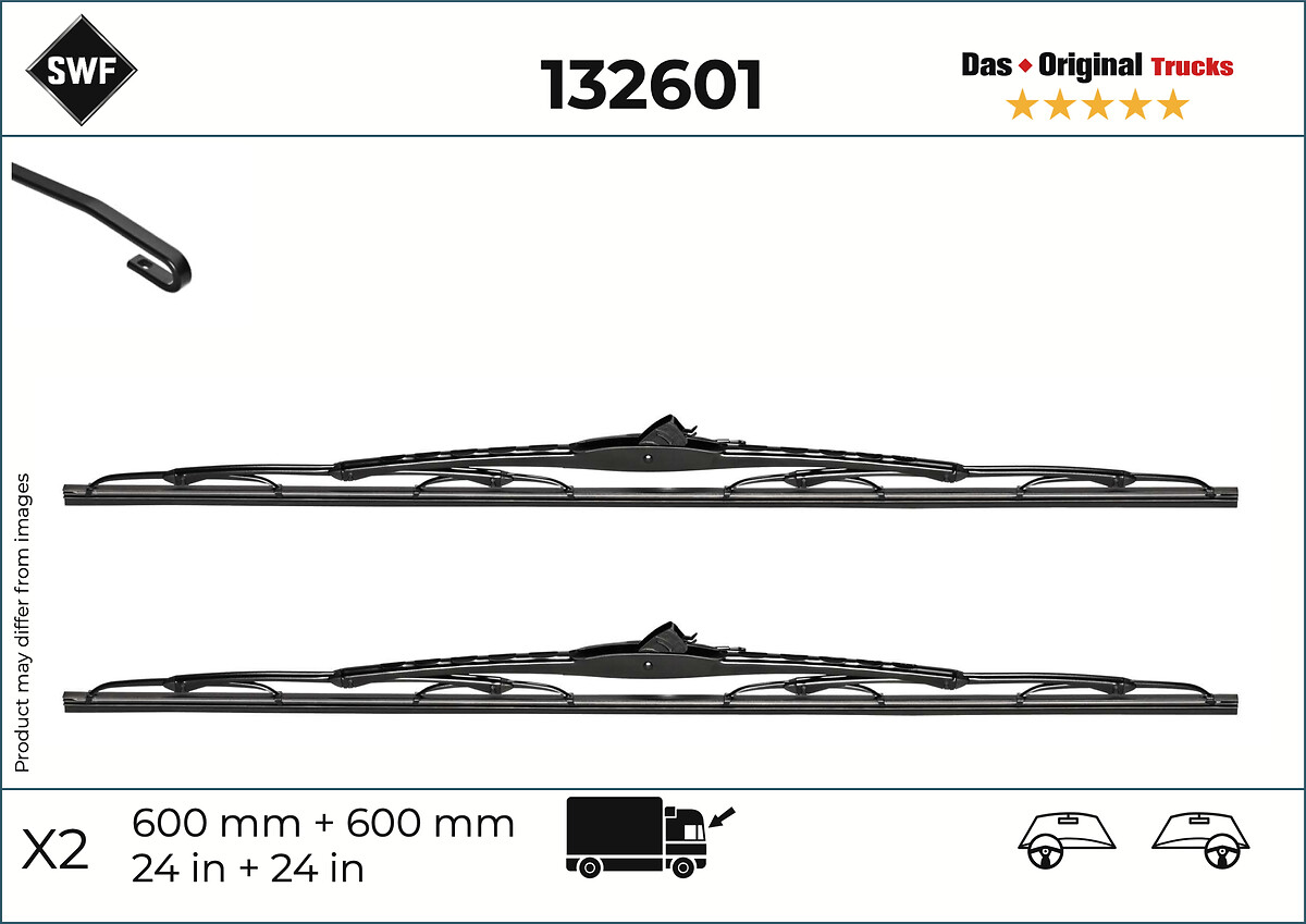 Wiper Blade - 132601 SWF